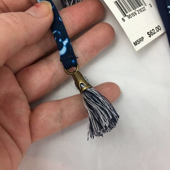 Lucky Brand Reversible Side Tie Bikini Bottom Size Medium - Picture 8 of 8